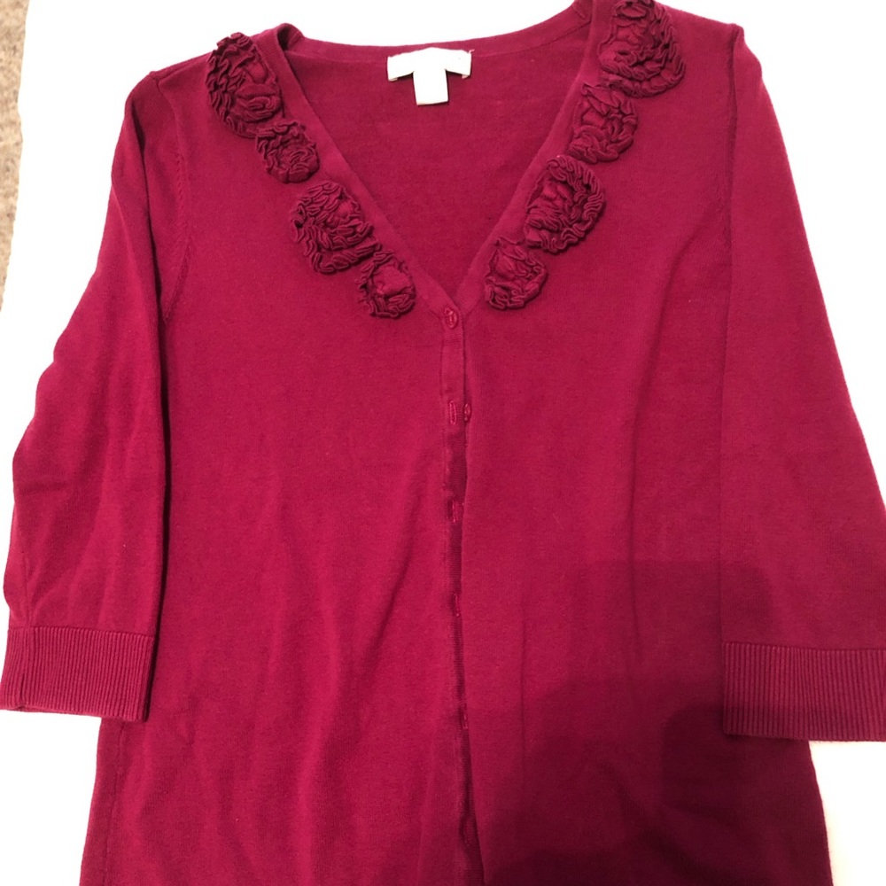 💛💛Christopher & Banks Pink Cardigan